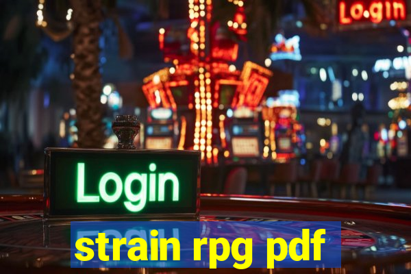 strain rpg pdf